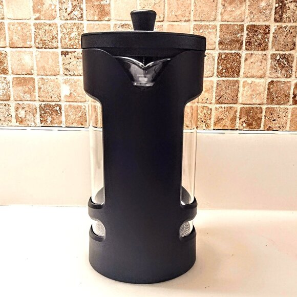 French Press Hand-Brew Coffee Maker ~ 4 Cups, 34 Oz ~ Glass Coffee Press ~ NOB - Picture 5 of 15